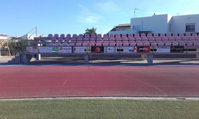 Publicidad en la Pista de Atletismo!